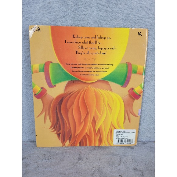 The Way I Feel Scholastic Childrens Book About Emotions by Janan Cain - Picture 2 of 3